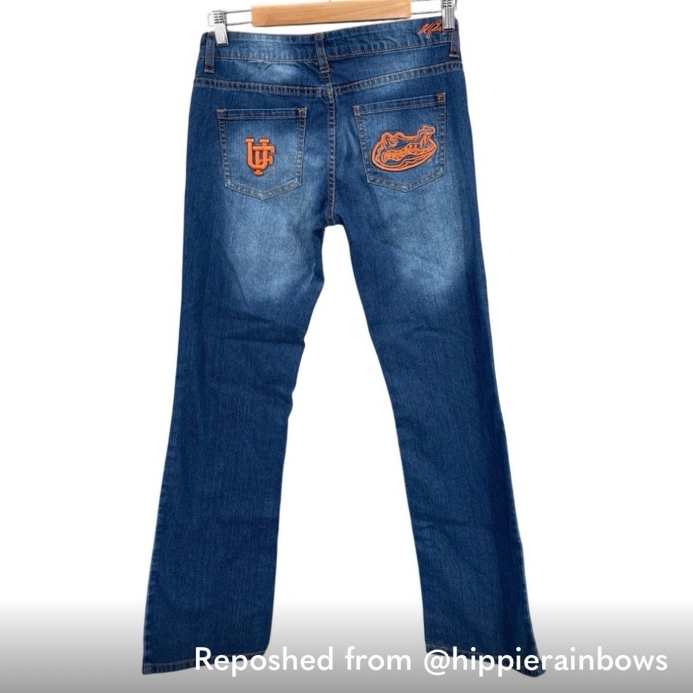 Blue Boot Cut Jeans